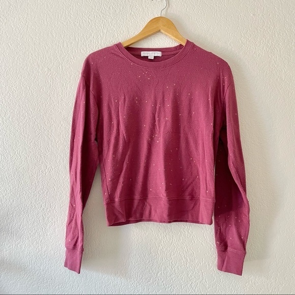 Spiritual gangster bleach splatter sweatshirt top - Picture 1 of 5